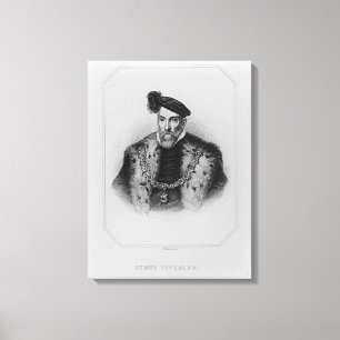 Portrait of Henry Fitzalan, 12th Earl of Canvas Print