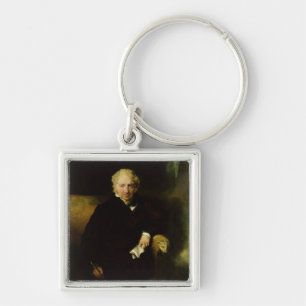 Portrait of Henry Fuseli Key Ring