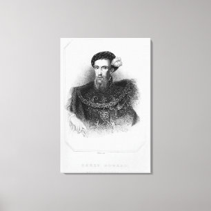 Portrait of Henry Howard  Earl of Surrey Canvas Print