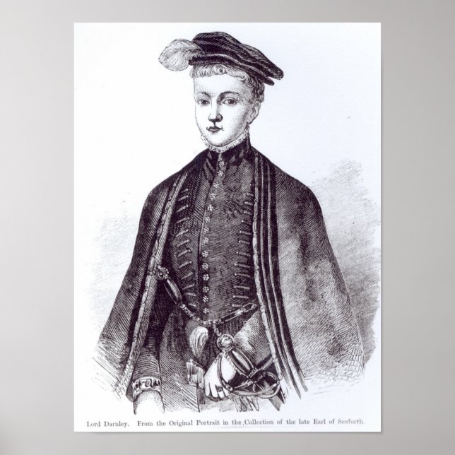 Portrait of Henry Stewart, Lord Darnley Poster (Front)