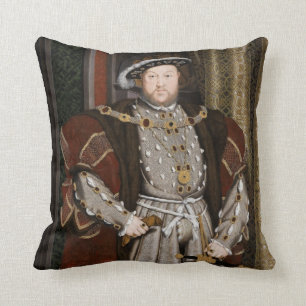 Portrait of Henry VIII Cushion