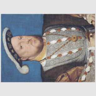 Portrait of Henry VIII of England, Holbein Tissue Paper
