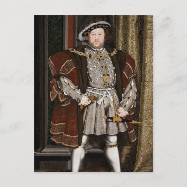 Portrait of Henry VIII Postcard (Front)