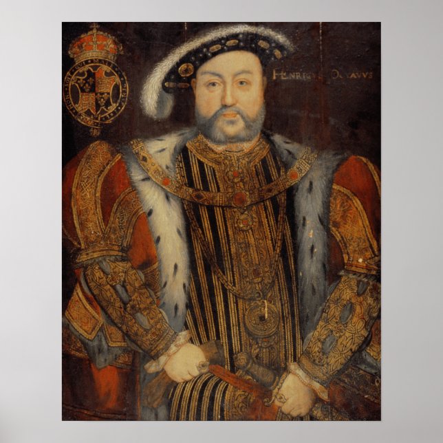 Portrait of Henry VIII Poster (Front)