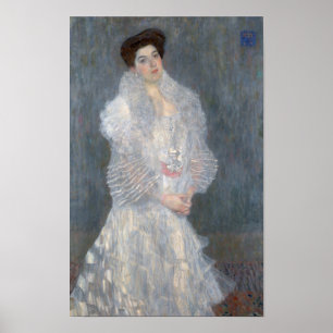 Portrait of Hermine Gallia — Gustav Klimt (1904) Poster