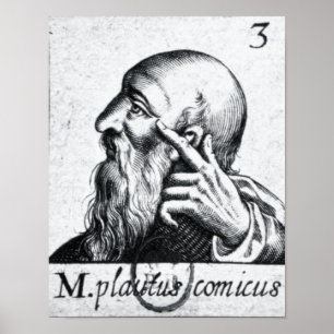 Portrait of Horace portrait of Scipio Poster