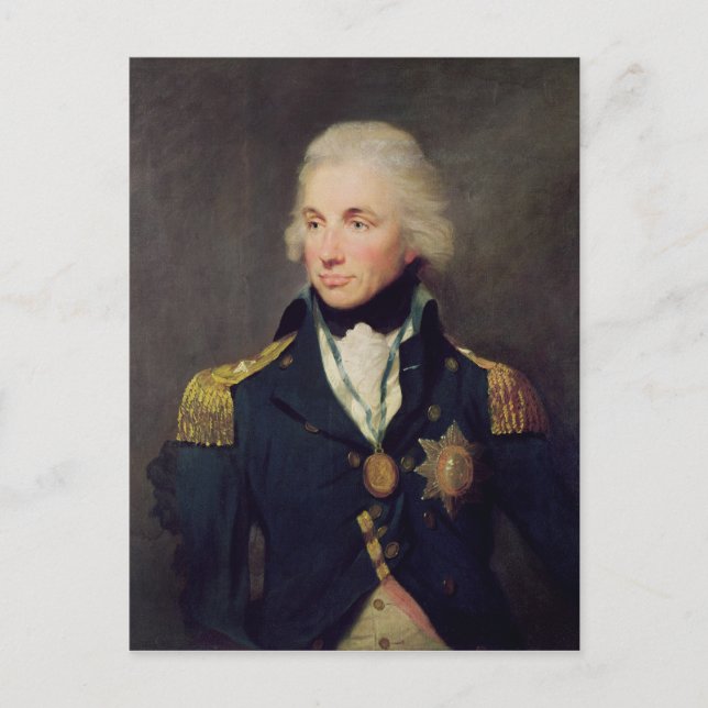 Portrait of Horatio Nelson , Viscount Nelson Postcard (Front)