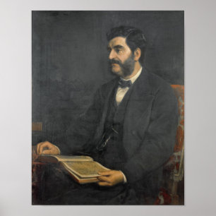 Portrait of Hormuzd Rassam, 1869 Poster