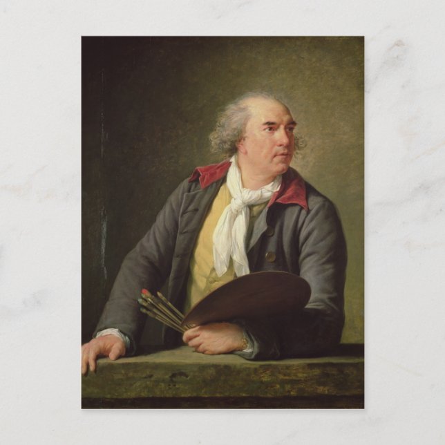 Portrait of Hubert Robert  1788 Postcard (Front)