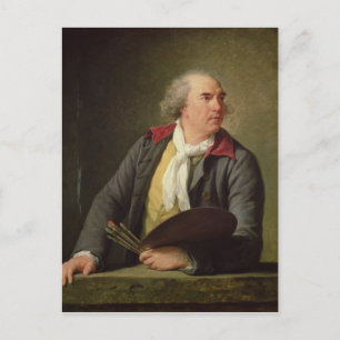 Portrait of Hubert Robert  1788 Postcard