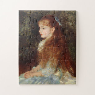 Portrait of Irene - Renoir Impressionist Painting Jigsaw Puzzle