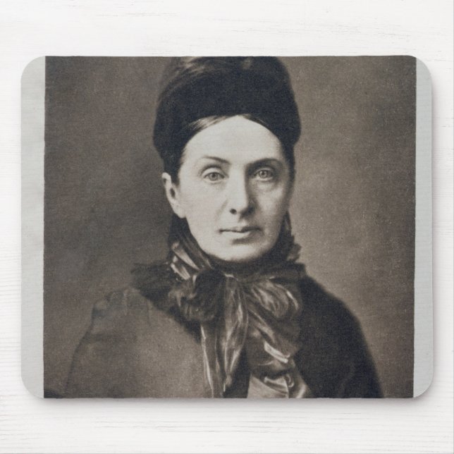 Portrait of Isabella Bird Bishop Mouse Pad (Front)