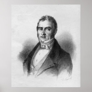 Portrait of Jacques Laffitte Poster