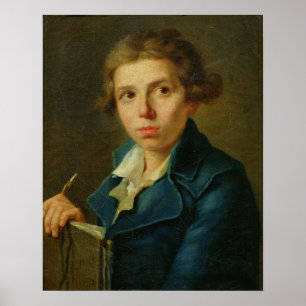 Portrait of Jacques-Louis David  as a Youth Poster