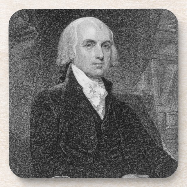 Portrait of James Madison, engraved by William A. Coaster (Front)