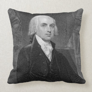 Portrait of James Madison, engraved by William A. Cushion