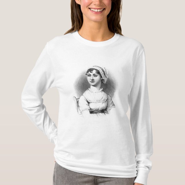 Portrait of Jane Austen T-Shirt (Front)