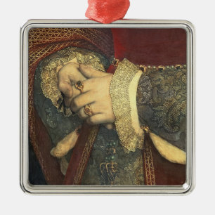 Portrait of Jane Seymour, 1536 Metal Tree Decoration