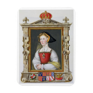 Portrait of Jane Seymour (c.1509-37) 3rd Queen of Magnet