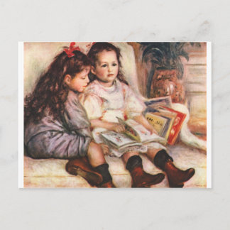Portrait of Jean and Genevieve Caillel Postcard