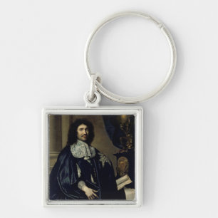 Portrait of Jean-Baptiste Colbert de Torcy  1666 Key Ring