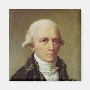 Portrait of Jean-Baptiste de Monet Magnet