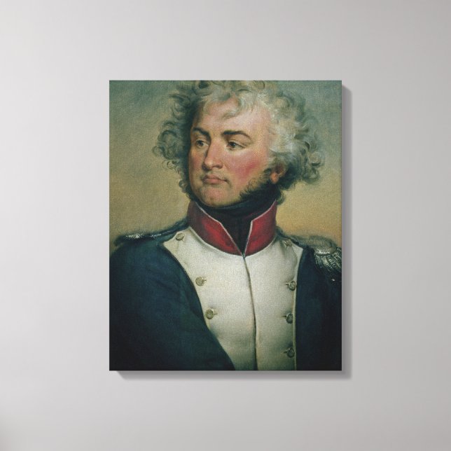Portrait of Jean Baptiste Kleber 2 Canvas Print (Front)