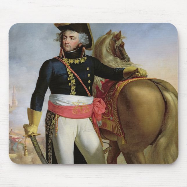 Portrait of Jean Baptiste Kleber Mouse Pad (Front)