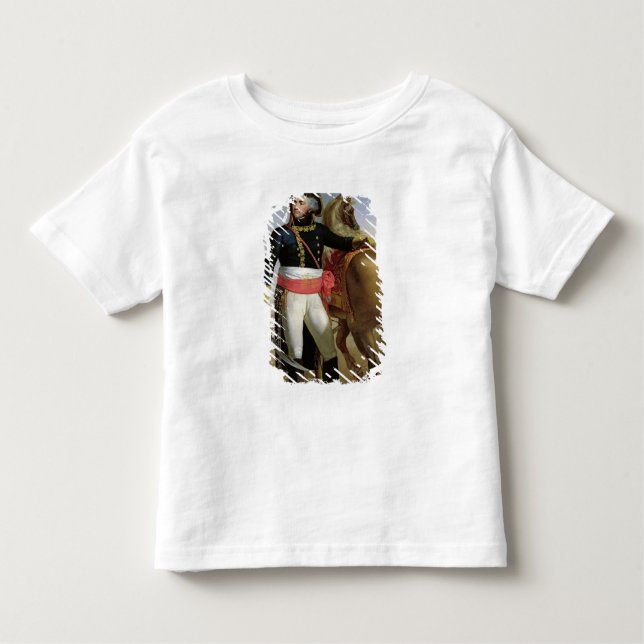 Portrait of Jean Baptiste Kleber Toddler T-Shirt (Front)