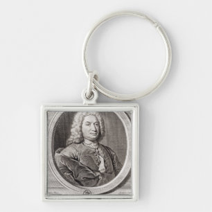 Portrait of Jean Bernoulli engraved by Key Ring