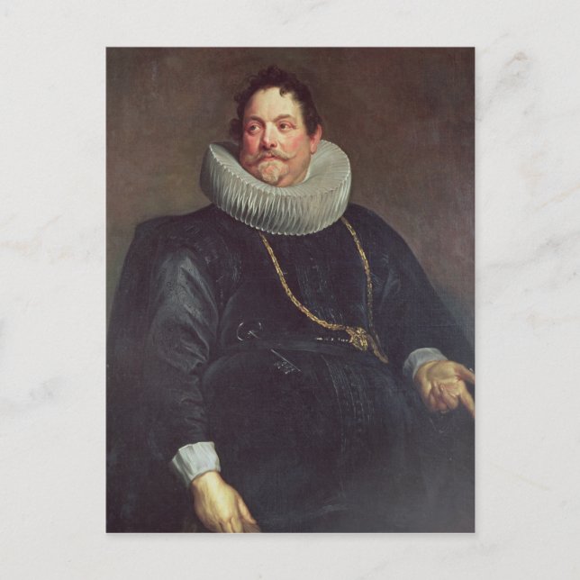 Portrait of Jean de Montfort Postcard (Front)