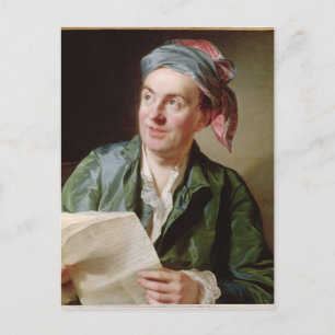 Portrait of Jean-Francois Marmontel 1767 Postcard