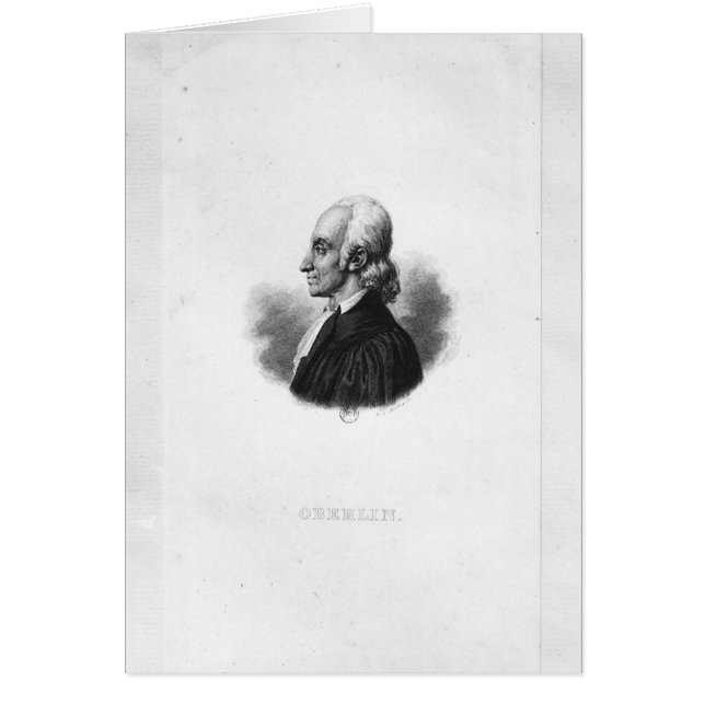 Portrait of Jean Frederic Oberlin (Front)