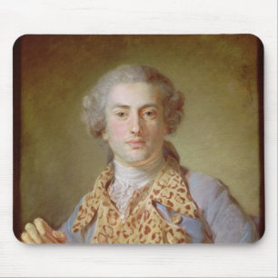 Portrait of Jean-Georges Noverre , 1764 Mouse Pad