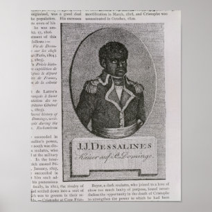 Portrait of Jean-Jacques Dessalines Poster