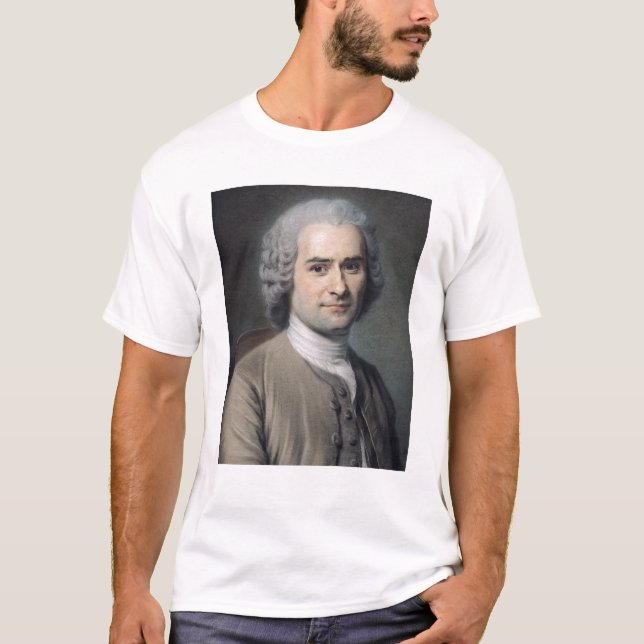 Portrait of Jean Jacques Rousseau T-Shirt (Front)