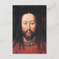 Portrait of Jesus Christ by Jan van Eyck
