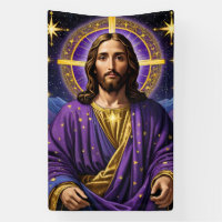 Portrait of Jesus Christ Christmas