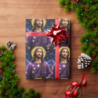 Portrait of Jesus Christ Christmas