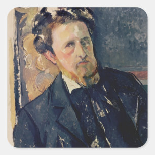 Portrait of Joachim Gasquet  1896-97 Square Sticker