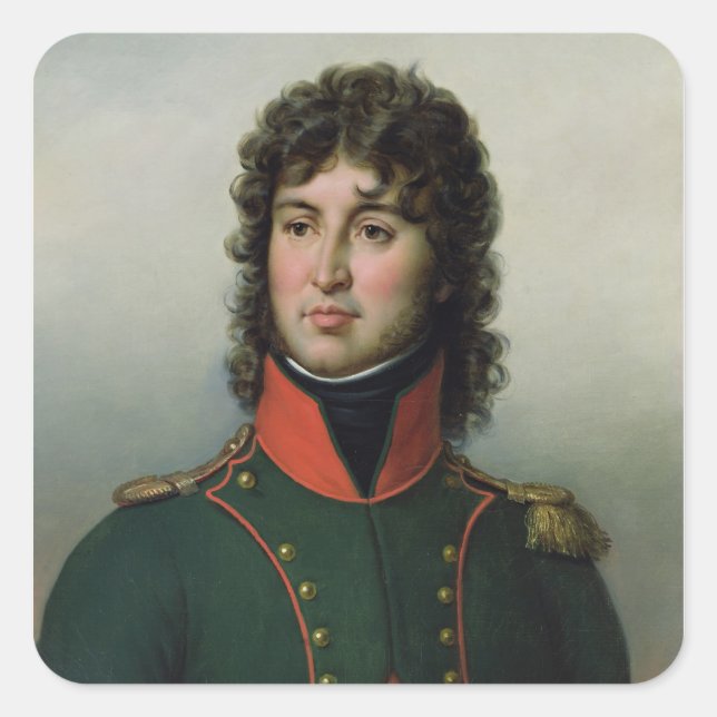 Portrait of Joachim Murat  King of Naples Square Sticker (Front)