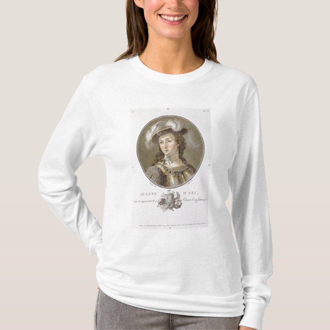 Portrait of Joan of Arc (1412-31), 1787 (coloured T-Shirt (Front)