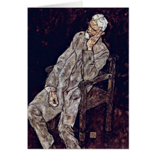 Portrait Of Johann Harms By Egon Schiele
