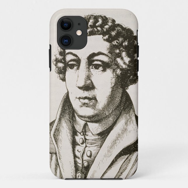 Portrait of Johann Reuchlin (1455-1522) copy of a Case-Mate iPhone Case (Back)