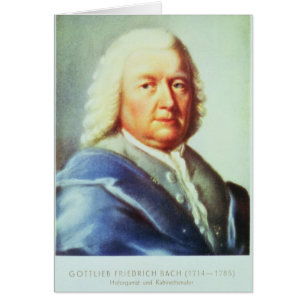 Portrait of Johann Sebastian Bach