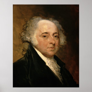 Portrait of John Adams Poster