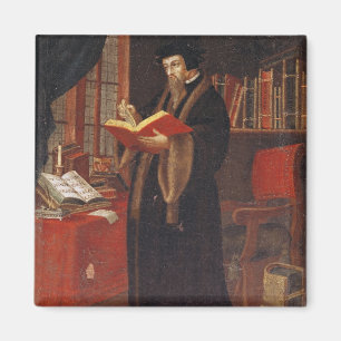 Portrait of John Calvin Magnet