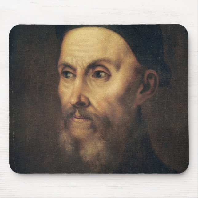 Portrait of John Calvin Mouse Pad (Front)