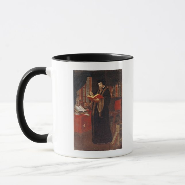 Portrait of John Calvin Mug (Left)
