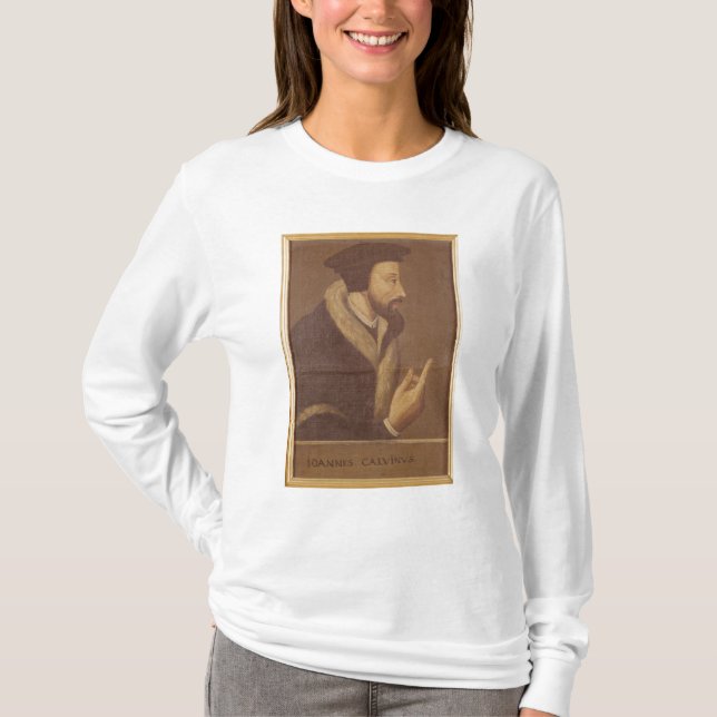 Portrait of John Calvin T-Shirt (Front)